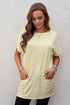 Casual Oversize T-Shirt With Pockets